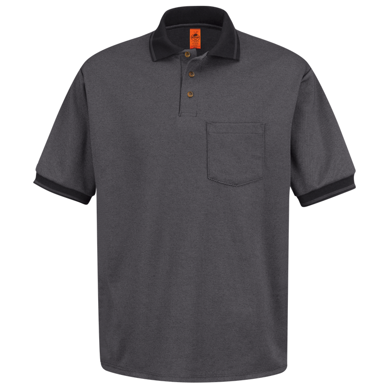 Men/'s Short XL Black with Red Stripe 2 pocket 50 Cotton//50 Polyester
